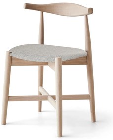 Beżowo-naturalne krzesło z litego drewna dębowego Dora – Hammel Furniture