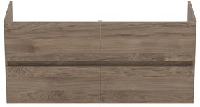 Wisząca szafka pod umywalkę w dekorze orzecha 120x55 cm Eurovit+ – Ideal Standard