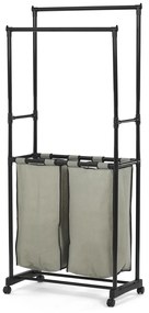 Stojak z miejscem do przechowywania GD-176 BK,plastik, czarny