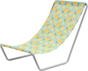 Składany leżak plażowy SAND LEMON, kolorowy