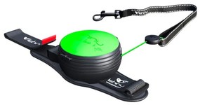 Zielona smycz w rozmiarze XS 3 Neon – Lishinu