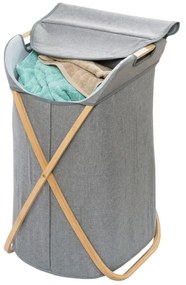 Kosz na pranie Wenko Bahari Bamboo, 79 l