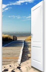 Fototapeta na drzwi BEACH DUNE 86x200 cm