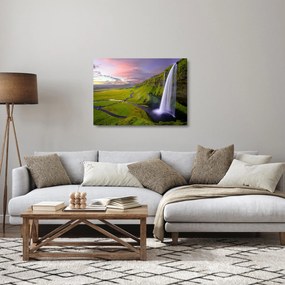 Obraz na szkle - wodospady (70x50 cm)