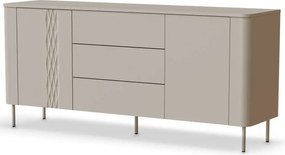 Kaszmirowa komoda z szufladami na nóżkach P9-W81