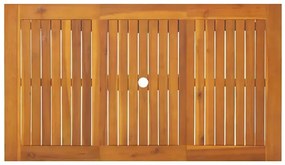 Prostokątny stół z drewna akacjowego B4-T93