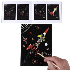 Obrazki do ścierania Space Age – Rex London