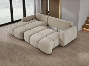 Narożnik COCO WIND z funkcją spania poduszkami i pojemnikiem CLOUD 03 WERSAL