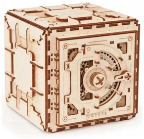 Ugears - 3D drewniane puzzle mechaniczne Sejf