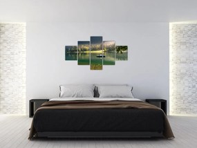 Obraz jeziora (125x70 cm)
