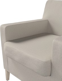 Pokrowiec na fotel Karlstad kolor szary tkanina strukturalna
