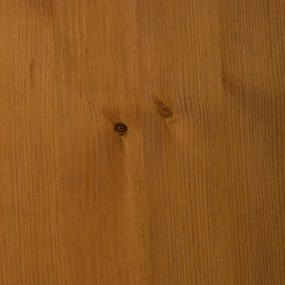 Biały regał z litego drewna sosnowego 74x223x37 cm Anita – Støraa