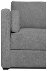 Szara sofa rozkładana 218 cm Resmo – Scandic