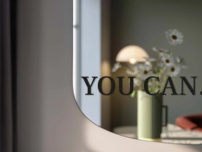 Naklejka na lustro S33 – YOU CAN.