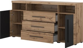 Komoda RISTO 183 cm do Salonu Sypialni Dąb wotan