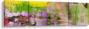 Obraz abstrakcji - malarstwo (170x50 cm)