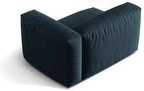 Ciemnoniebieski moduł sofy (prawostronny) Martina – Micadoni Home