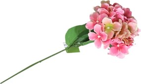 Sztuczny kwiat HORTENSJA 54 cm - różne kolory Kolor: Różowy