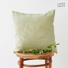 Lniana poszewka na poduszkę 40x40 cm Sage – Linen Tales