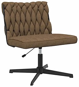 Fotel do biurka glamour taupe - Metropolix