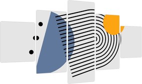 Obraz - Minimalistyczna abstrakcja N⁰2 (125x70 cm)