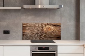 Panel szklany do Kuchni Organiczna Tekstura Deski