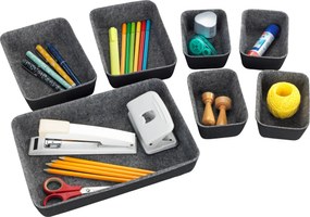 Organizery filcowe do szuflad, 7 sztuk, WENKO