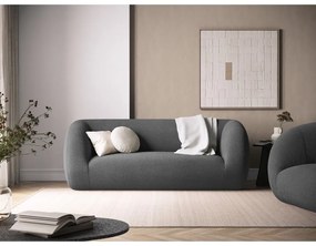 Szara sofa z materiału bouclé 210 cm Essen – Cosmopolitan Design