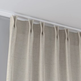 Zasłona na haczykach flex podwójnych