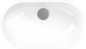 Massi Umywalka podblatowa owalna beżowa z konglomeratu RONA Oval 51 cm| Różne kolory