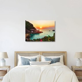 Obraz na szkle - piękna plaża (70x50 cm)