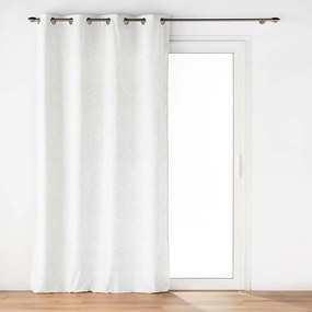 Biała aksamitna zasłona 135x260 cm Eva – douceur d'intérieur