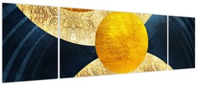 Obraz - Koła (170x50 cm)