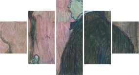 Obraz - Henri de Toulouse-Lautrec, Maxime Dethomas, reprodukcje (125x70 cm)