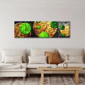 Obraz abstrakcji - Kule (170x50 cm)