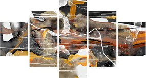 Obraz - Abstrakcja (125x70 cm)