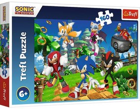 Trefl Puzzle Sonic i jego przyjaciele, 160 elem.