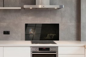 Panel szklany do Kuchni Jaskinia z Symbolami Krzyża