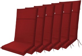 Doppler LIFE 5352 - set 6 szt. poduszek na fotel z wysokim oparciem
