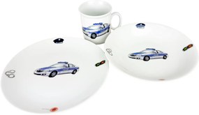 Thun 3-częściowy zestaw obiadowy dla dzieciPolicja