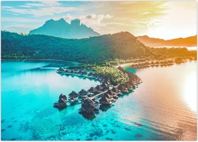 Obraz - Bora Bora (70x50 cm)
