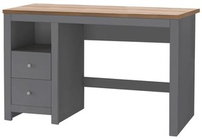 Biurko z blatem w dekorze dębu 50x120 cm Emerald – Støraa