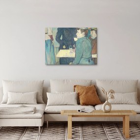 Obraz - Henri de Toulouse-Lautrec, A Corner of the Moulin de la Galette, reprodukcje (70x50 cm)