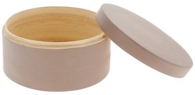 Brązowy pojemnik bambusowy z pokrywką Compactor Bamboo Box