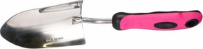 Sixtol Łopatka ogrodowa GARDEN PINK ONE, stalnierdzewna, 33 cm
