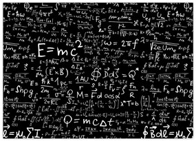 Obraz - Matematyka (70x50 cm)
