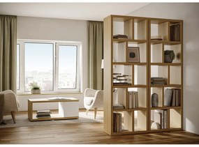 Regał w dekorze dębu 70x198 cm Berlin – TemaHome