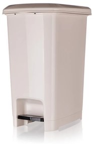 Banquet Kosz na śmieci pedałowy STEP 15 l, kremowy, 15 l