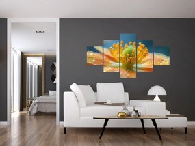 Obraz - Szczegół kwiatu (125x70 cm)