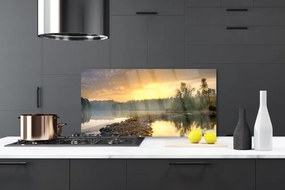 Panel Szklany Spokojna Tafla Jeziora